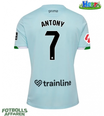 Real Betis Antony #7 Bortatröja 2025-26 Kortärmad